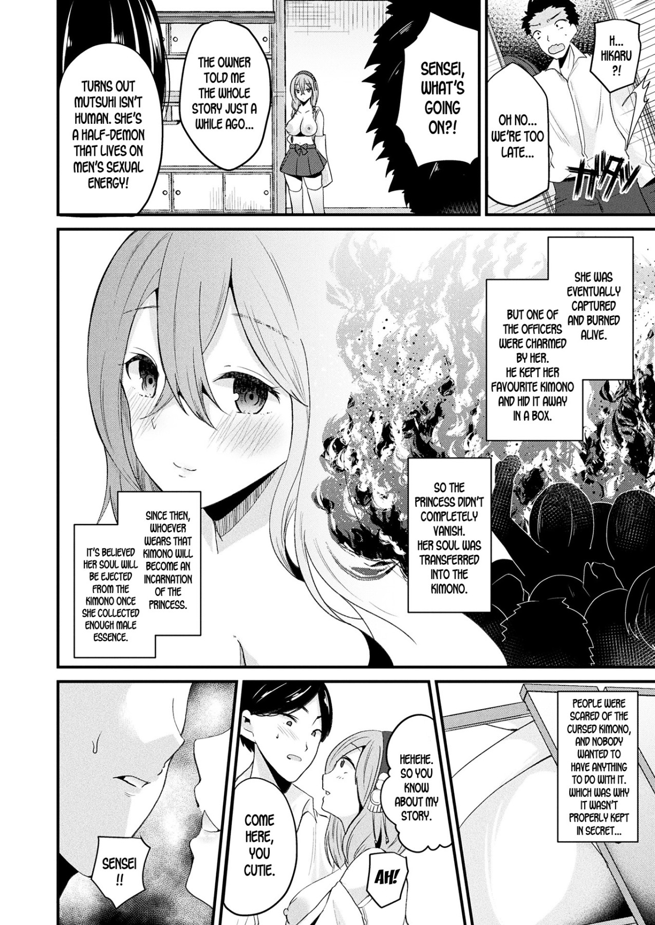 Hentai Manga Comic-Turn into a Girl and Become a Cursed Princess-Read-10